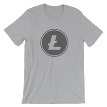 Litecoin LTC Logo Symbol Circle Cryptocurrency Shirt - Short-Sleeve Unisex T-Shirt