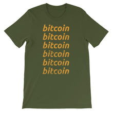 Bitcoin Repeating Super Soft Short-Sleeve Unisex T-Shirt