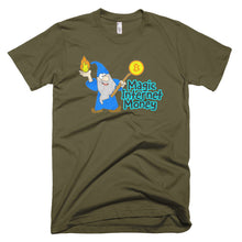 Magic Internet Money Bitcoin Wizard BTC Logo Symbol ShirtShort-Sleeve T-Shirt