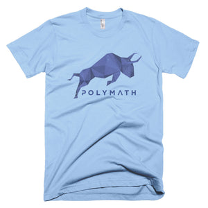 Polymath POLY Coin (Distressed) Logo Symbol Shirt Short-Sleeve T-Shirt