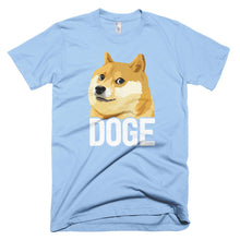 Dogecoin DOGE Distressed Crypto Shirt American Apparel Short-Sleeve T-Shirt