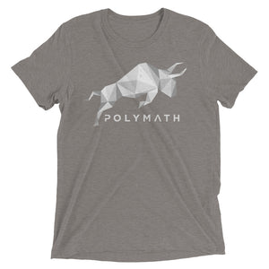 Polymath POLY Coin (Distressed) Logo Symbol Shirt Short sleeve t-shirt