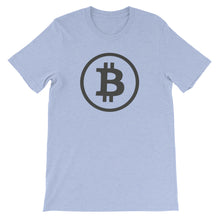 Bitcoin Simple Rounded Logo / Symbol Tshirt | Short-Sleeve Unisex T-Shirt