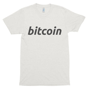 Simple Bitcoin Logo Tshirt - White t shirt