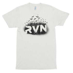 Ravencoin RVN Bird Flock Crypto American Apparel Shirt Short sleeve soft t-shirt