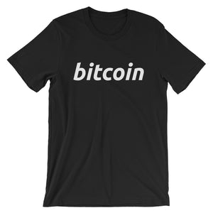 Simple Bitcoin Logo Tshirt - Black t shirt